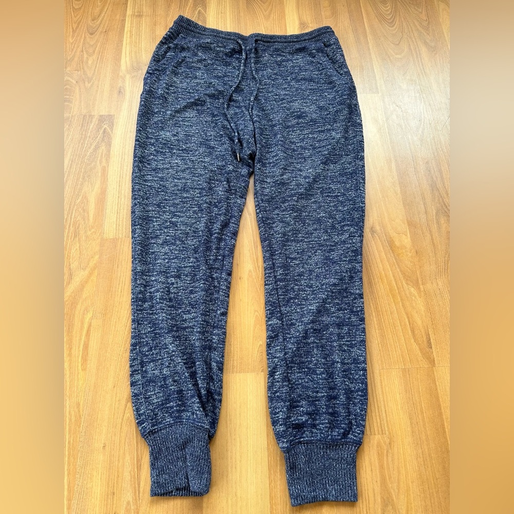 XS GAP navy blue and white loose sweatpants